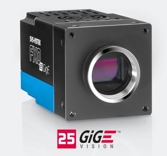 SVS-Vistek FXO相機(jī)系列新增25GigE型號